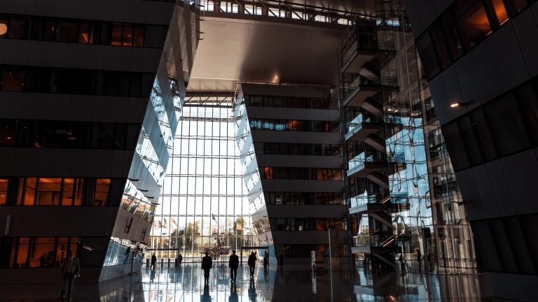 Business district